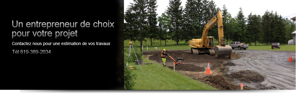 Entrepreneur de pavage à Victoriaville