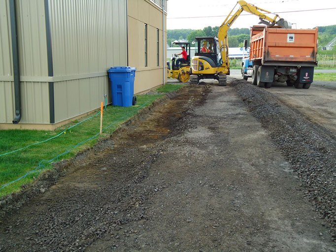 Travaux Asphaltage Secteur commercial & Industriel