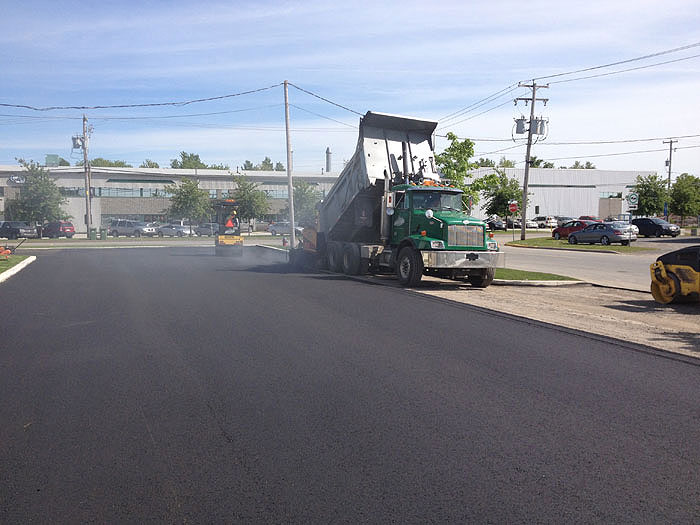 Pavage entreprise Victoriaville Secteur commercial & Industriel