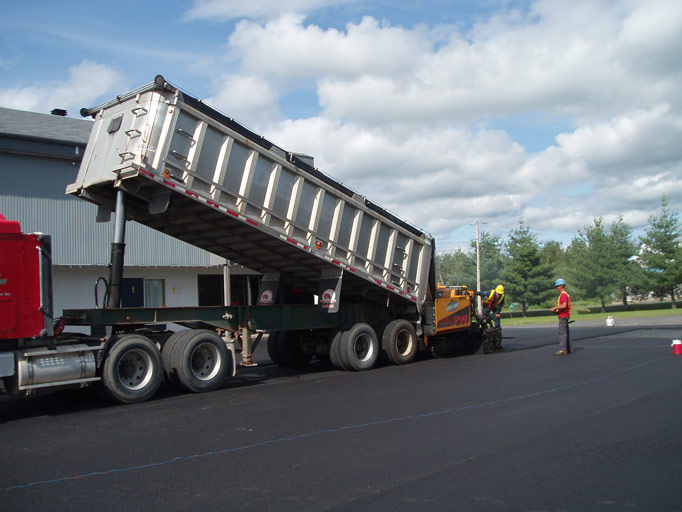 Pavage d'asphalte Secteur commercial & Industriel