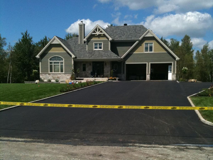 Travaux Asphaltage Bécancour Secteur résidentiel