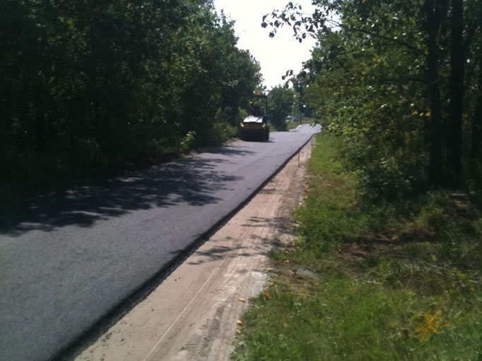 Pavage routier Secteur routier