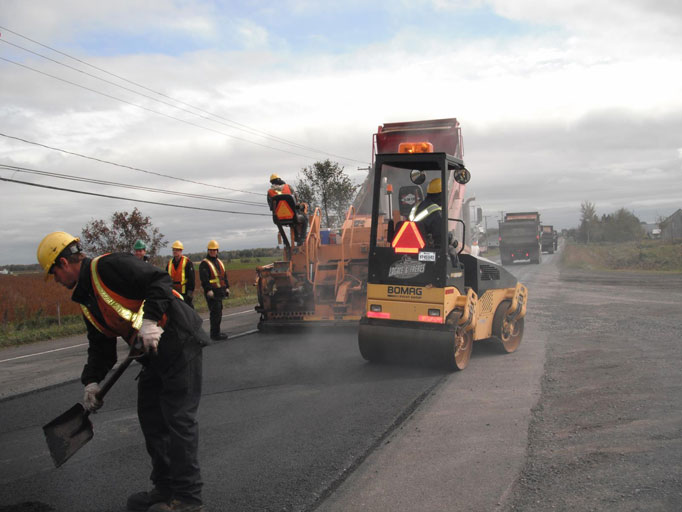 Pavage entreprise Secteur routier